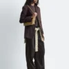 Pantaloni a zampa con coulisse