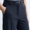 Pantaloni dritti con piega