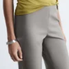 Pantaloni in lana a gamba dritta