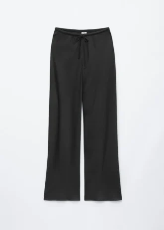 Pantaloni in twill con coulisse