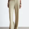 Pantaloni in twill con coulisse