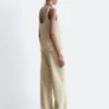 Pantaloni in twill con coulisse