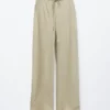 Pantaloni in twill con coulisse