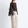 Pantaloni larghi in cotone dal taglio morbido