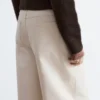 Pantaloni larghi in cotone dal taglio morbido
