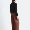 Pantaloni larghi in cotone dal taglio morbido