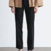 Pantaloni sartoriali con piega a pressione