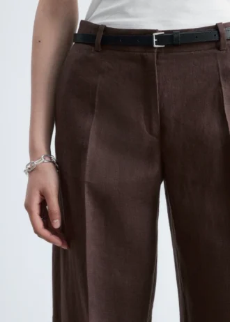 Pantaloni sartoriali in lino