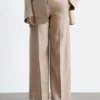 Pantaloni sartoriali in lino