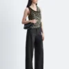 Pantaloni sartoriali in lino