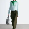 Pantaloni sartoriali in misto lana