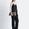 Pantaloni sartoriali in misto lana