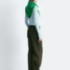 Pantaloni sartoriali in misto lana