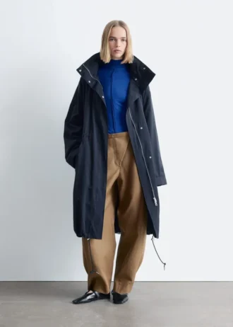 Parka con coulisse