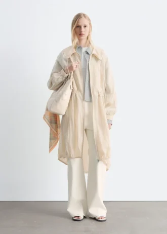 Parka con coulisse