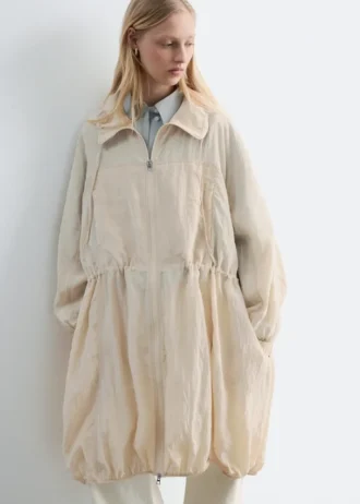 Parka con coulisse