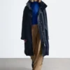 Parka con coulisse