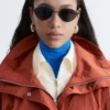 Parka tecnico in nylon con cappuccio
