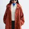 Parka tecnico in nylon con cappuccio