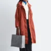 Parka tecnico in nylon con cappuccio