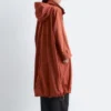 Parka tecnico in nylon con cappuccio