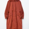 Parka tecnico in nylon con cappuccio