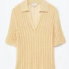 Polo a maglia larga
