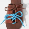 Sandali clog con lacci