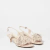 Sandali in pelle con frange