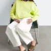 Sandali in pelle con tacco largo