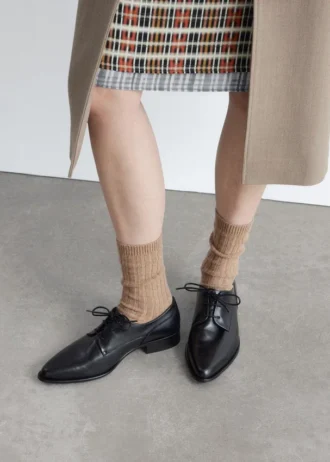 Scarpe Derby in pelle