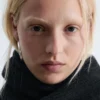 Sciarpa in maglia di cashmere