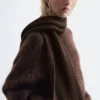 Sciarpa in maglia di cashmere