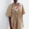 Abito midi con coulisse