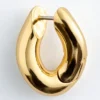 Set di 2 orecchini scultorei