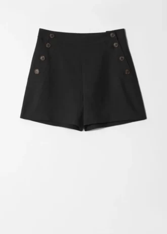 Shorts da marinaio con bottoni