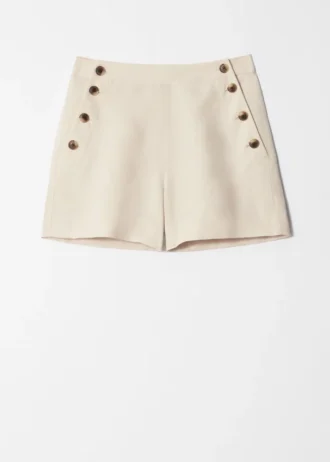 Shorts da marinaio con bottoni