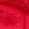 Shorts in denim a vita alta