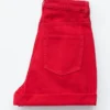 Shorts in denim a vita alta