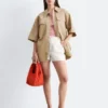 Shorts in denim dal taglio morbido