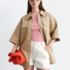 Shorts in denim dal taglio morbido