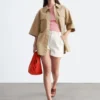 Shorts in denim dal taglio morbido