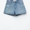 Shorts in denim dal taglio morbido