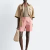 Shorts sartoriali in lino