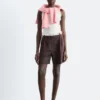 Shorts sartoriali in lino