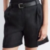 Shorts sartoriali in lino