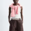 Shorts sartoriali in lino