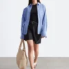Shorts sartoriali in lino