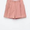 Shorts sartoriali in lino
