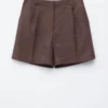 Shorts sartoriali in lino